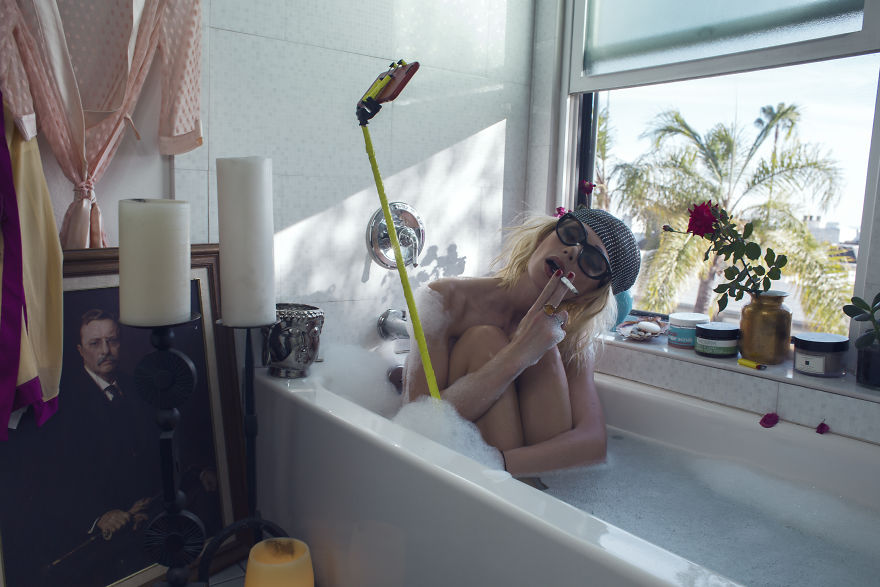 We Created An Artistic Satire About Selfies