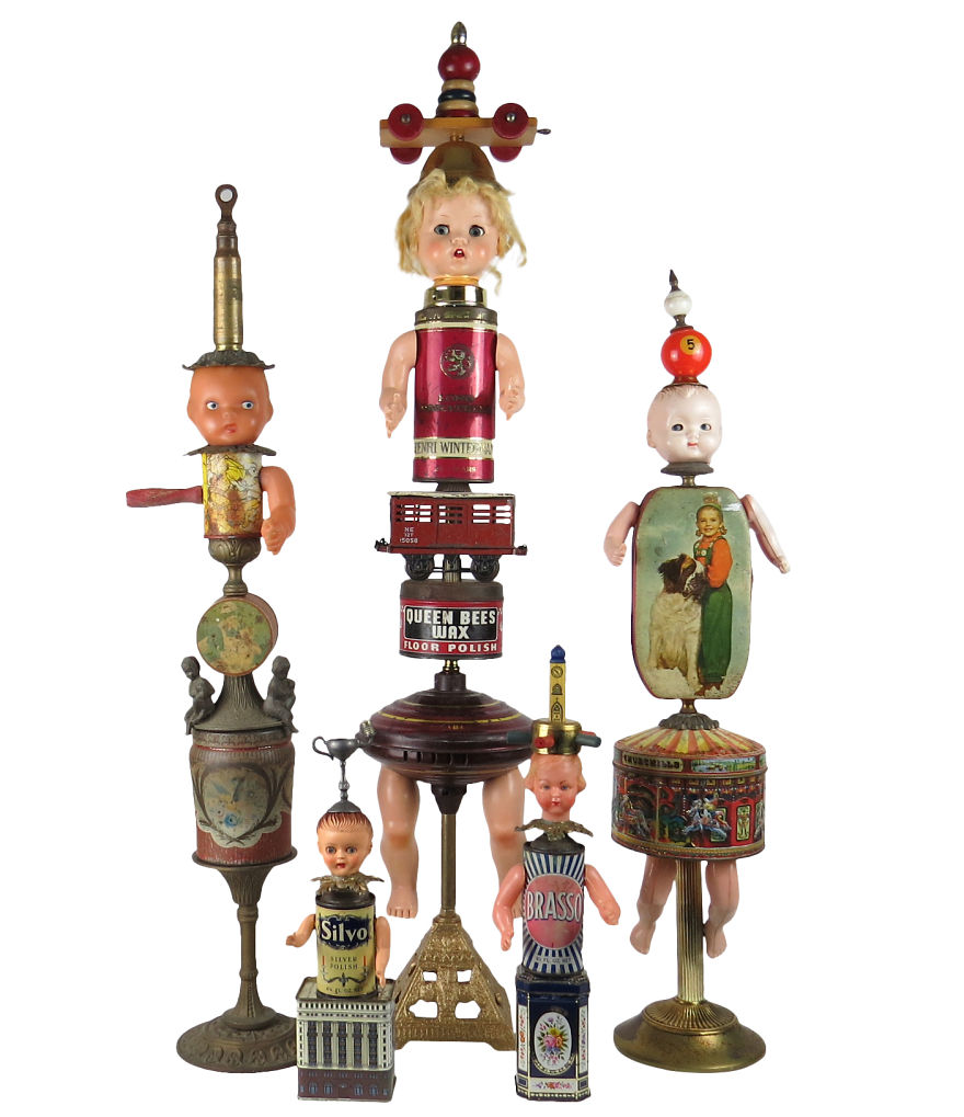 We Turn Pre-Loved Vintage Treasure Into Beautiful (Or Scary) Sculptures And Wall Art We Turn Pre-Loved Vintage Treasure Into Beautiful (Or Scary) Sculptures And Wall Art