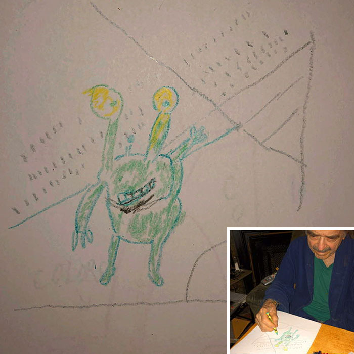 92-Year-Old War Veteran Starts Drawing To Save Money For This Mother Who's Been Diagnosed With Cancer 92-Year-Old War Veteran Starts Drawing To Save Money For This Mother Who's Been Diagnosed With Cancer