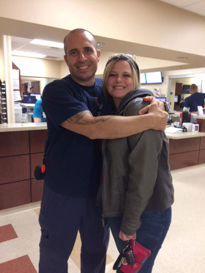 After Recovering From Heroin Addiction This Woman Finds The Only Nurse Who Was Kind To Her To Thank Him After Recovering From Heroin Addiction This Woman Finds The Only Nurse Who Was Kind To Her To Thank Him