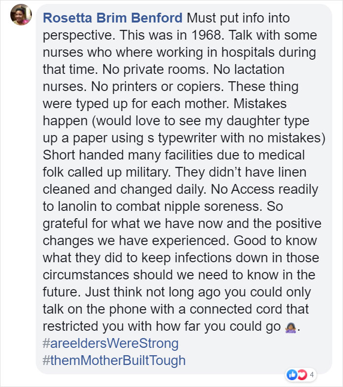 Mom Accidentally Finds Baby Care Instructions From 1968, Shows How Much Life Has Changed