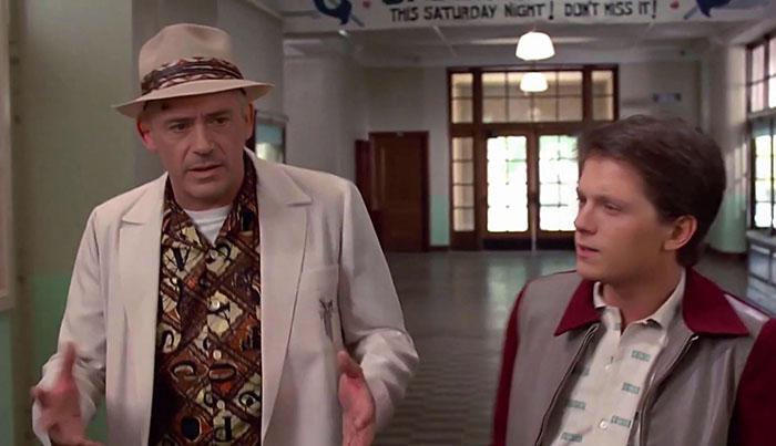 Someone Put Robert Downey Jr. And Tom Holland In 'Back To The Future' And It's Everything Marvel Fans Have Dreamed Of Someone Put Robert Downey Jr. And Tom Holland In 'Back To The Future' And It's Everything Marvel Fans Have Dreamed Of