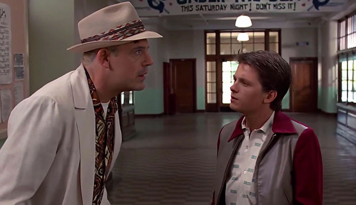 Someone Put Robert Downey Jr. And Tom Holland In 'Back To The Future' And It's Everything Marvel Fans Have Dreamed Of