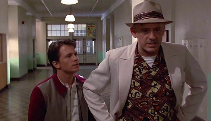 Someone Put Robert Downey Jr. And Tom Holland In 'Back To The Future' And It's Everything Marvel Fans Have Dreamed Of