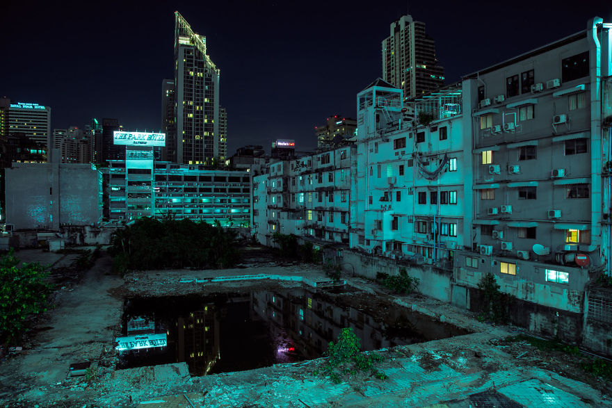 Bangkok Phosphors / Demolished Building