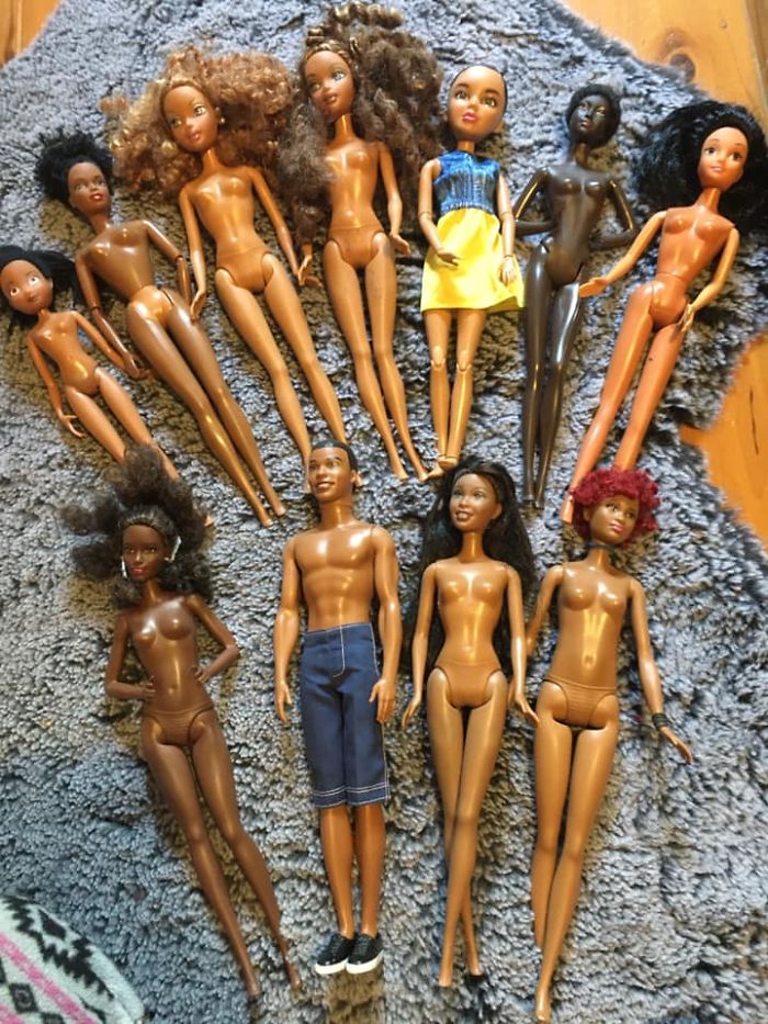Barbie Released 10 New Dolls To Make Black Girls Feel More Represented