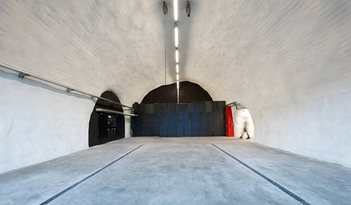People On The Internet Are Comparing This Badass Fire Station In Northern Italy To A Villain Hideout