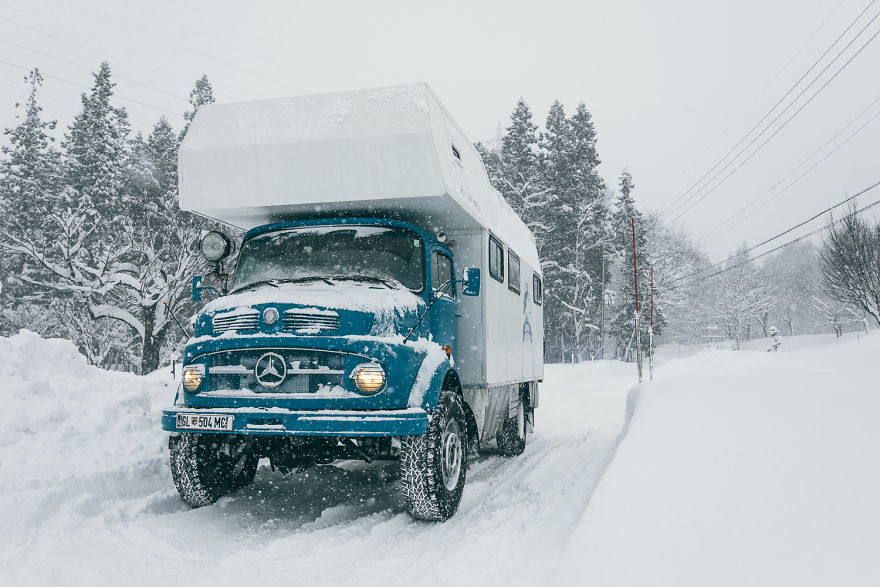 We Live In An Old Military Truck And Travel The World To Show Our Son The Beauty Of Our Planet (New Pics) We Live In An Old Military Truck And Travel The World To Show Our Son The Beauty Of Our Planet (New Pics)