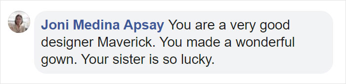 Parents Can't Afford To Rent A Gown For Girl's Prom, Brother Steps Up And Makes Her One Instead Parents Can't Afford To Rent A Gown For Girl's Prom, Brother Steps Up And Makes Her One Instead