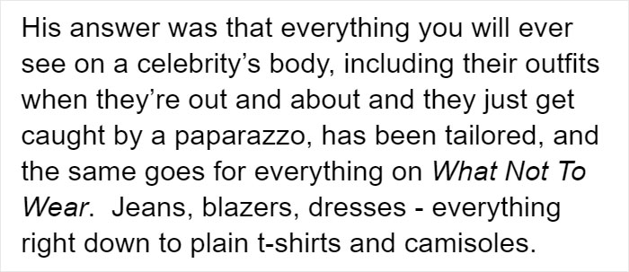 Woman Won A Consultation With A Stylist, Learned The Secret Why Clothes Look Better On Celebrities Woman Won A Consultation With A Stylist, Learned The Secret Why Clothes Look Better On Celebrities