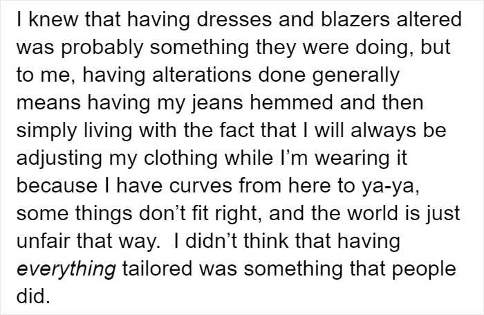 Woman Won A Consultation With A Stylist, Learned The Secret Why Clothes Look Better On Celebrities