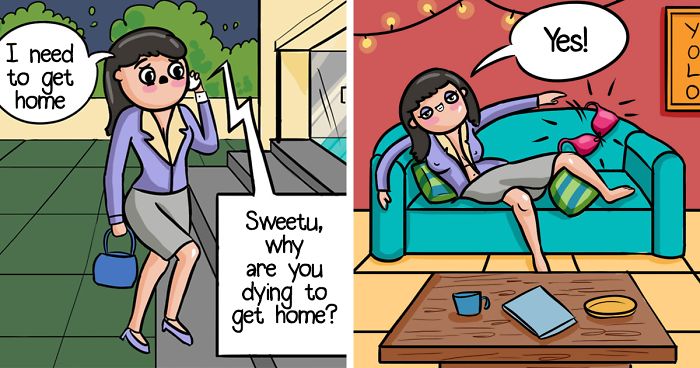 I Show A Savage Bisexual Indian Woman Who Lives Her Life To The Fullest Through My 28 Comics