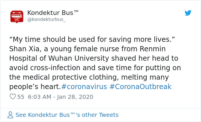 Chinese Nurses Are Shaving Their Heads To Prevent The Spread Of Coronavirus Chinese Nurses Are Shaving Their Heads To Prevent The Spread Of Coronavirus