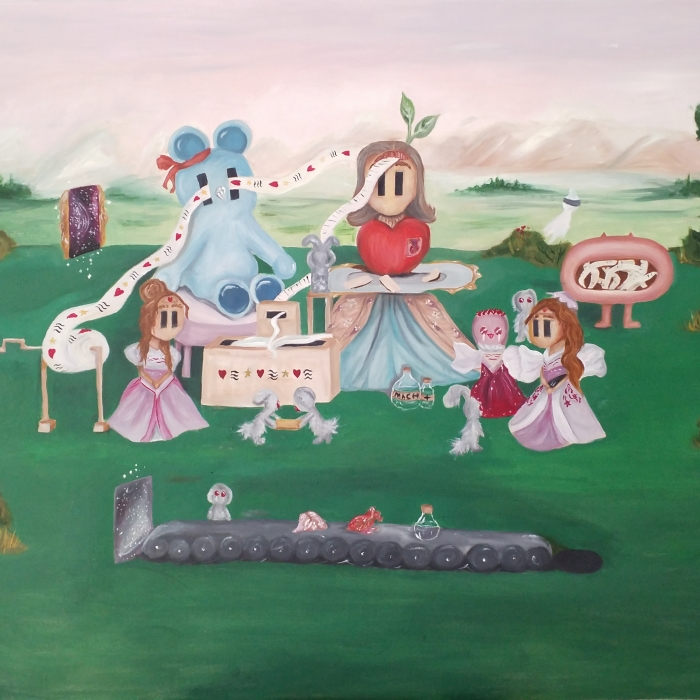 I Turn My Lucid Dreams Into Whimsical Paintings