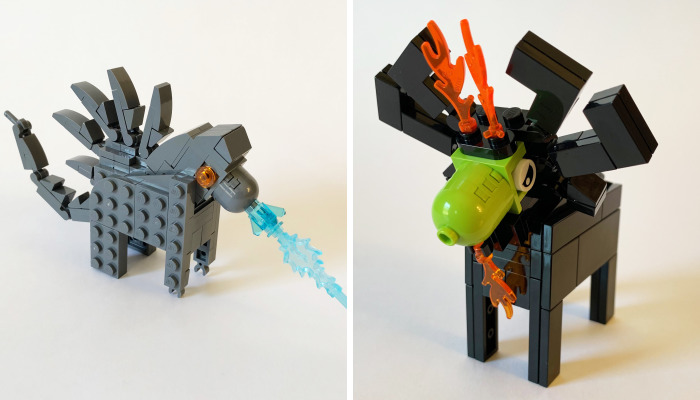LEGO Pop Culture Dala Horses