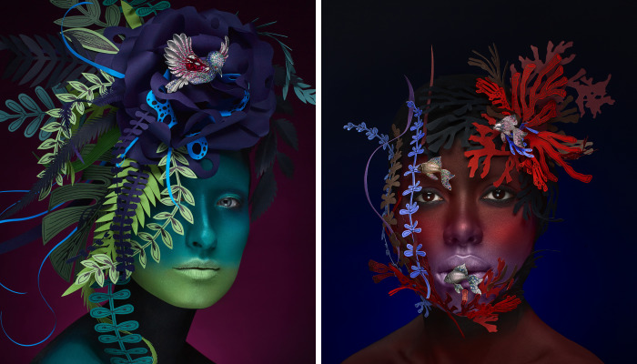 We Were Inspired By The Beauty Of Nature To Create Artistic Promo Campaign For A Jewelry Brand