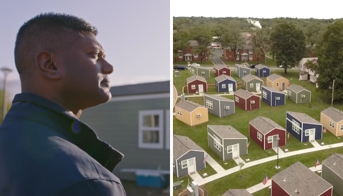 This Tiny Home Community Gives Homeless Veterans A Chance