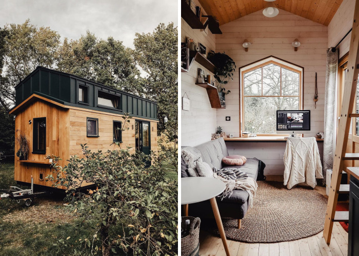 French Couple Built Their Tiny Minimalistic Dream House