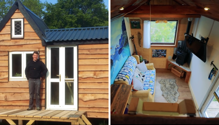17-Year-Old Builds Tiny House For Under $8k