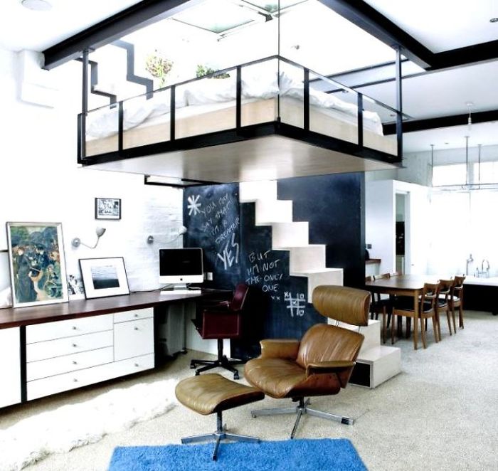 Use The Vertical Space To Double The Room