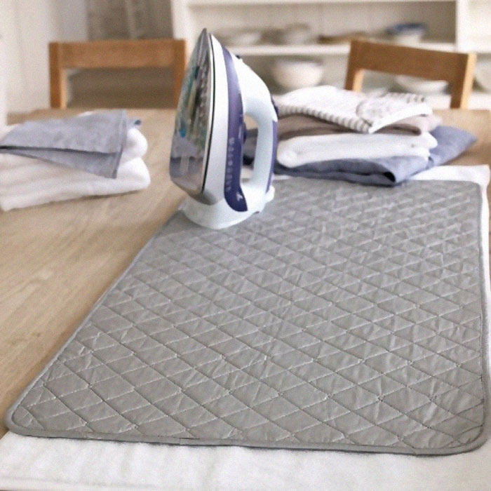 Ditch The Huge Ironing Board With This Portable Ironing Mat Blanket