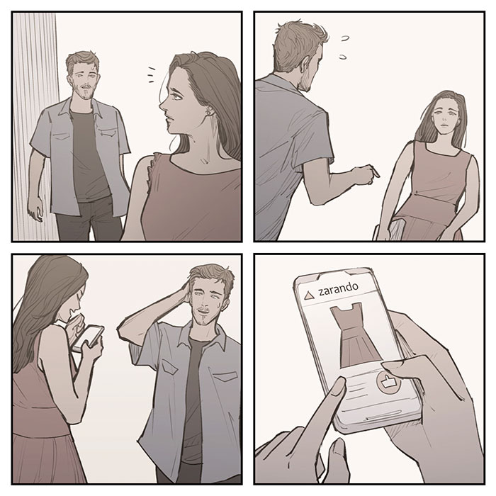 The "Distracted Boyfriend" Meme Gets An Unexpected Twist In This Funny Comic