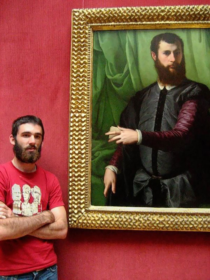 He Wasn't Very Happy About Being Told He Looked Like The Painting