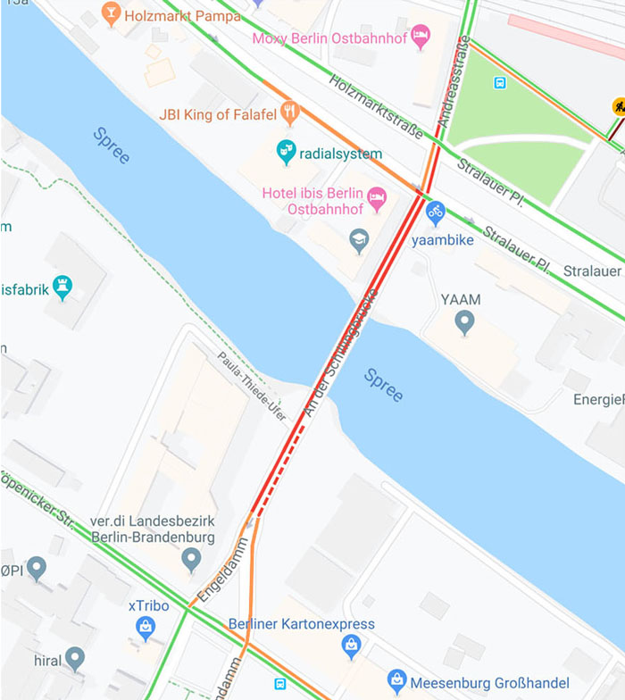 Man Creates 'Traffic Jams' On Google Maps By Wheeling 99 Smartphones In A Wagon Man Creates 'Traffic Jams' On Google Maps By Wheeling 99 Smartphones In A Wagon