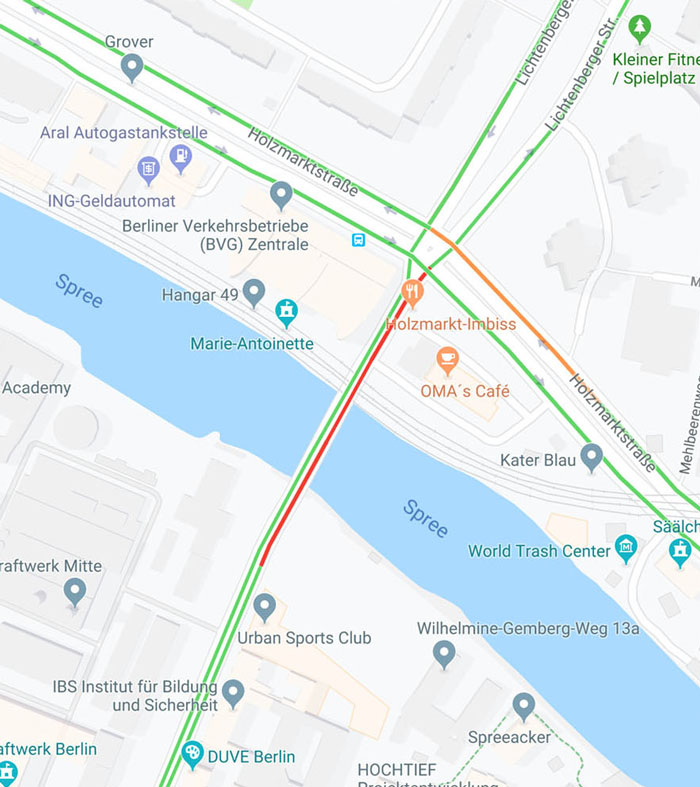 Man Creates 'Traffic Jams' On Google Maps By Wheeling 99 Smartphones In A Wagon Man Creates 'Traffic Jams' On Google Maps By Wheeling 99 Smartphones In A Wagon