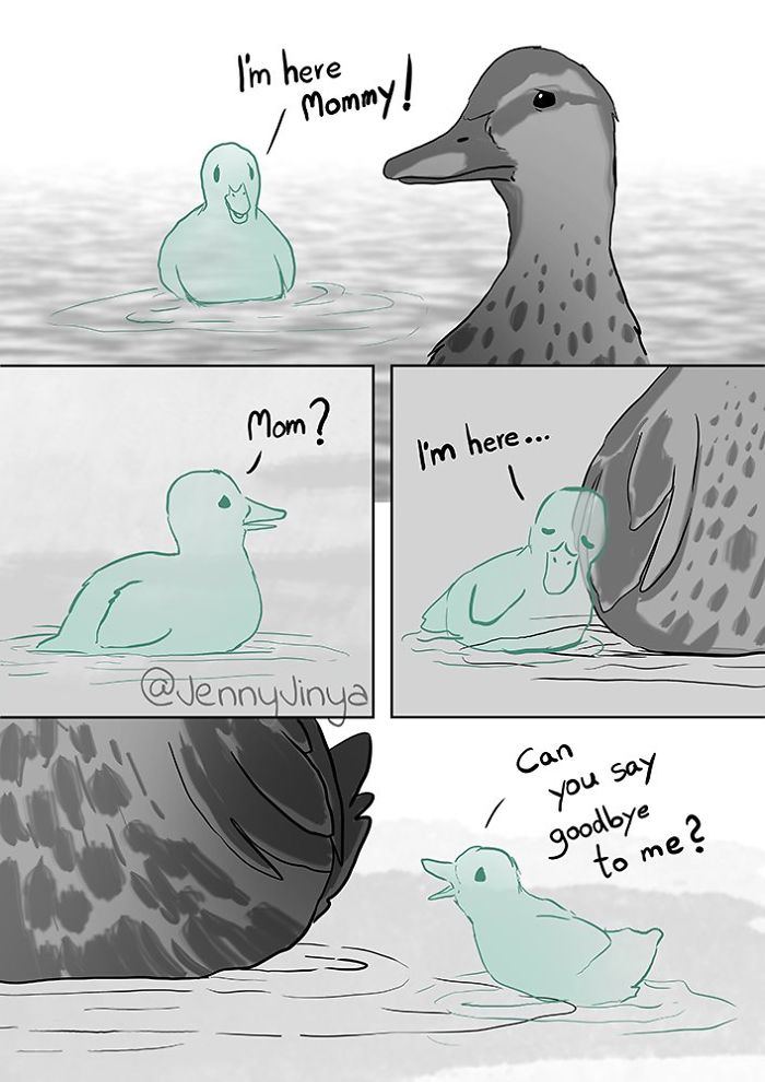 The Same Artist Who Made People Cry With Her ‘Good Boy’ And ‘Black Cat’ Comics Just Released A New One With A Duck The Same Artist Who Made People Cry With Her ‘Good Boy’ And ‘Black Cat’ Comics Just Released A New One With A Duck