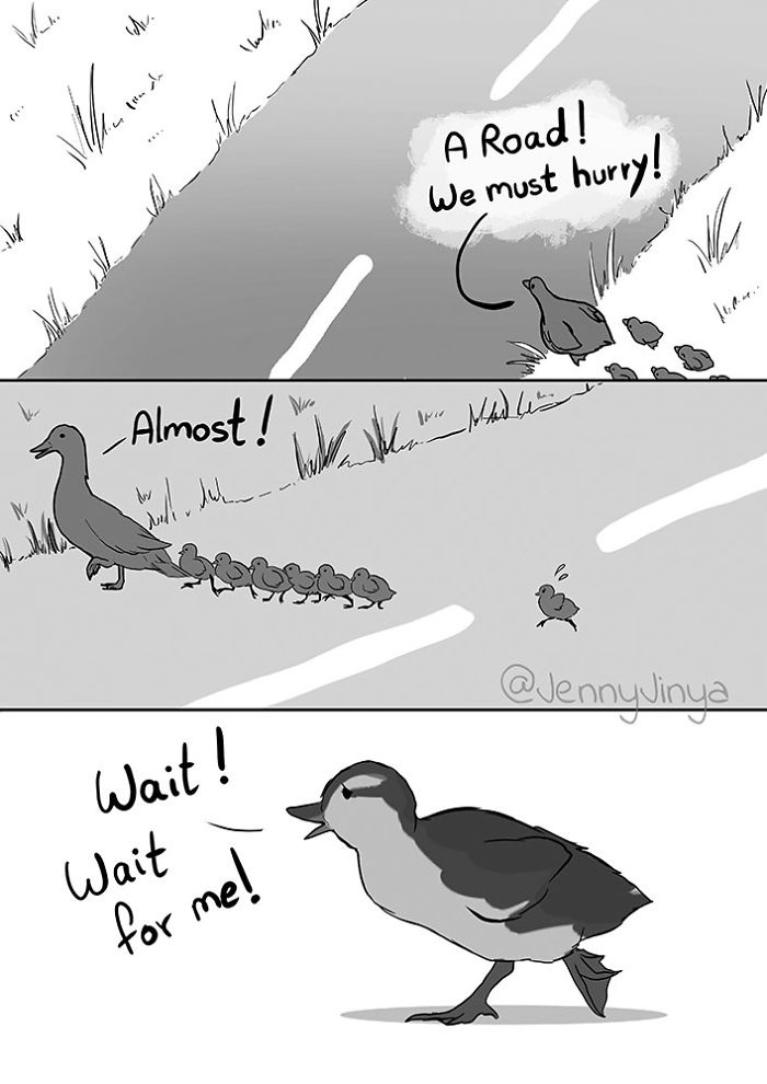 The Same Artist Who Made People Cry With Her ‘Good Boy’ And ‘Black Cat’ Comics Just Released A New One With A Duck The Same Artist Who Made People Cry With Her ‘Good Boy’ And ‘Black Cat’ Comics Just Released A New One With A Duck