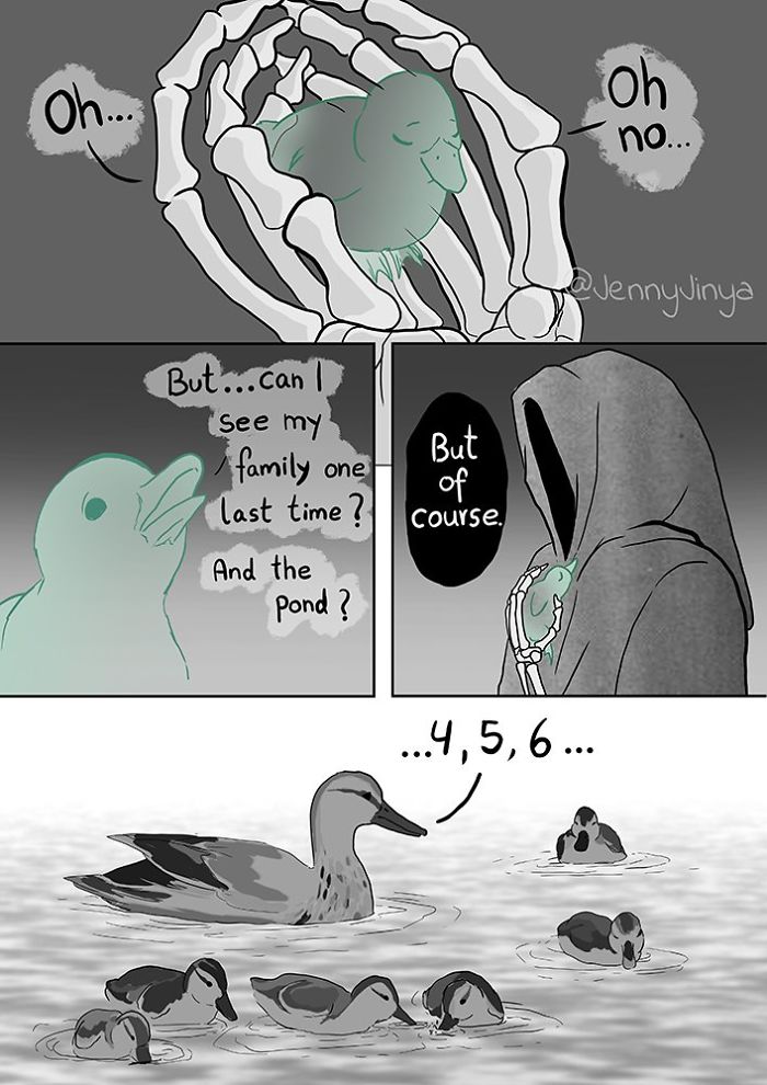 The Same Artist Who Made People Cry With Her ‘Good Boy’ And ‘Black Cat’ Comics Just Released A New One With A Duck The Same Artist Who Made People Cry With Her ‘Good Boy’ And ‘Black Cat’ Comics Just Released A New One With A Duck