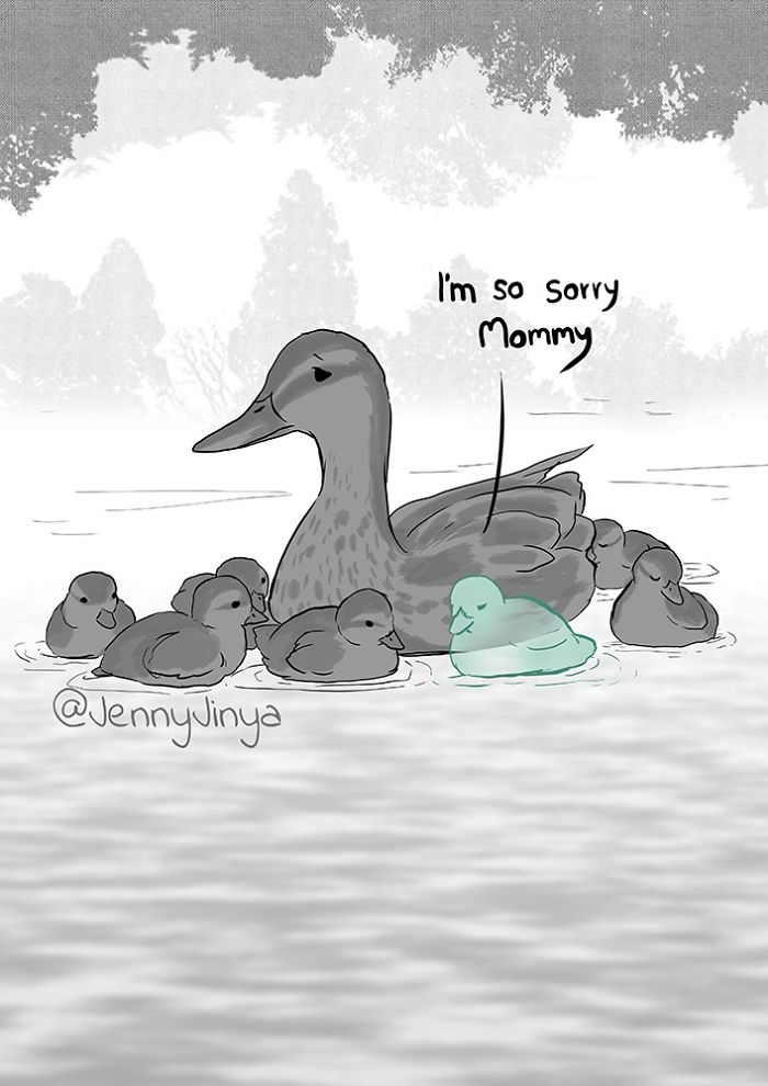 The Same Artist Who Made People Cry With Her ‘Good Boy’ And ‘Black Cat’ Comics Just Released A New One With A Duck The Same Artist Who Made People Cry With Her ‘Good Boy’ And ‘Black Cat’ Comics Just Released A New One With A Duck