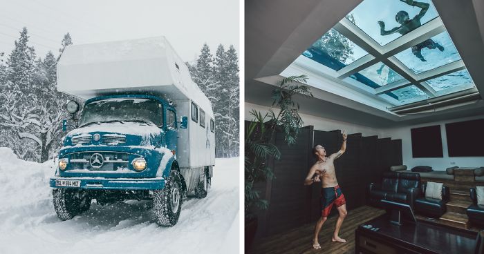 We Live In An Old Military Truck And Travel The World To Show Our Son The Beauty Of Our Planet (New Pics)