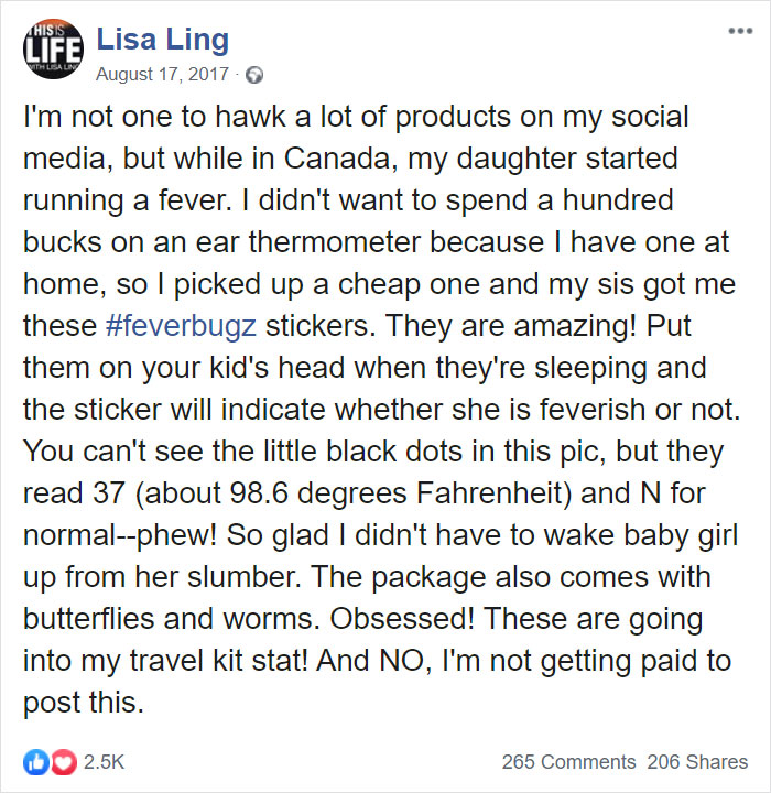 This Bug-Shaped Sticker Is An Ingenious Way To Measure Your Child's Temperature Without Any Hassle This Bug-Shaped Sticker Is An Ingenious Way To Measure Your Child's Temperature Without Any Hassle