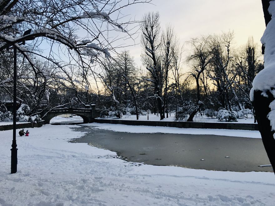 I Captured Bucharest Under Snow (30 Pics)