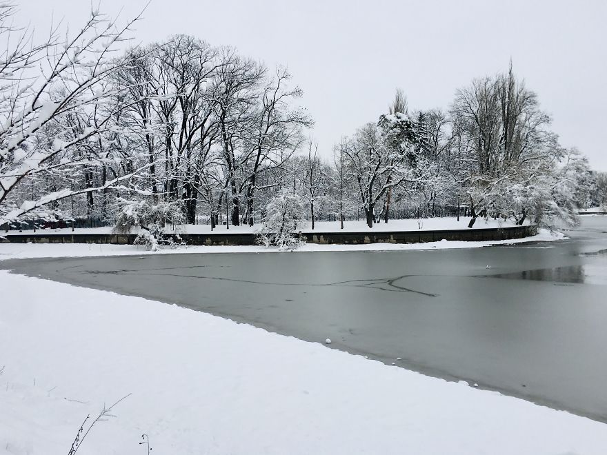 I Captured Bucharest Under Snow (30 Pics)