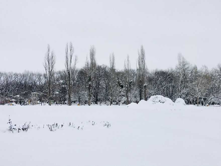 I Captured Bucharest Under Snow (30 Pics)