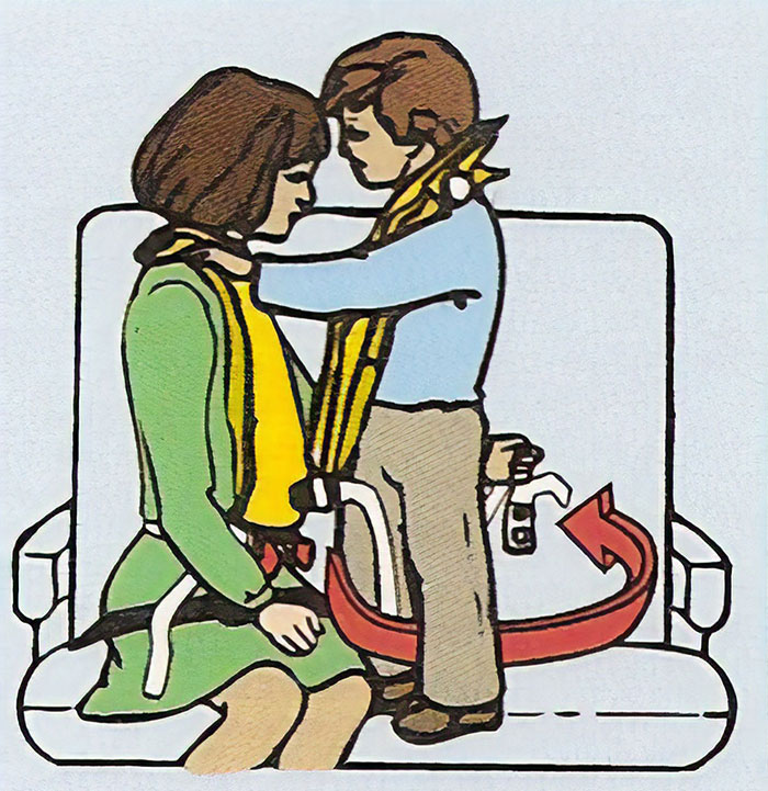 Flight Safety Illustrations Drawn By Someone Who Probably Doesn’t Know How Kids Look Flight Safety Illustrations Drawn By Someone Who Probably Doesn’t Know How Kids Look