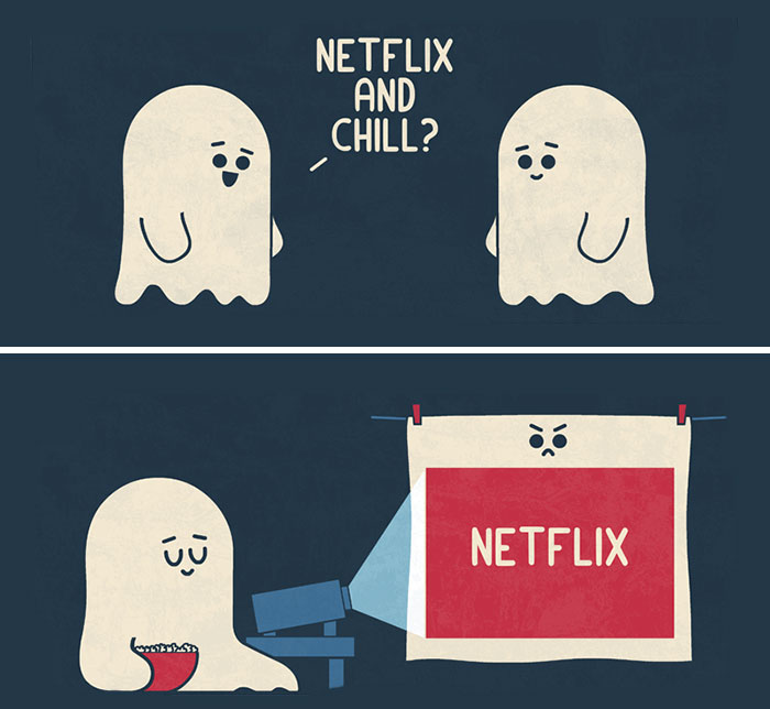 I Created Comics That Show The Funny Side Of Ghosts (16 Pics)