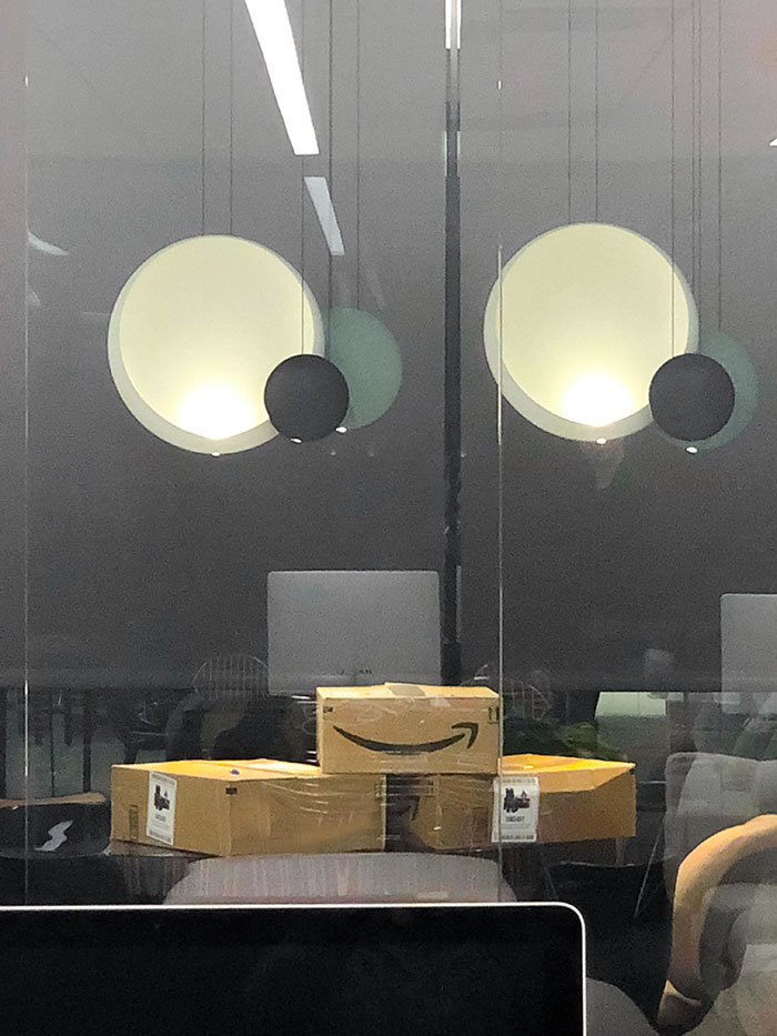 Turned Around In The Office When