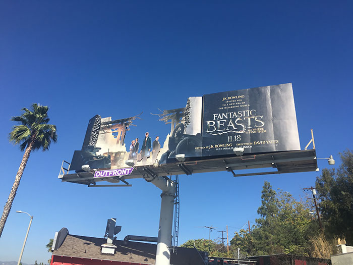 Fantastic Beasts And Where To Find Them, 3D Billboard