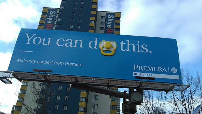 Blue Cross Giant Pacifier