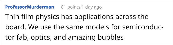After Observing Street Performers Making Gigantic Soap Bubbles This Scientist Decides To Create A Perfect Soap Bubble Recipe After Observing Street Performers Making Gigantic Soap Bubbles This Scientist Decides To Create A Perfect Soap Bubble Recipe