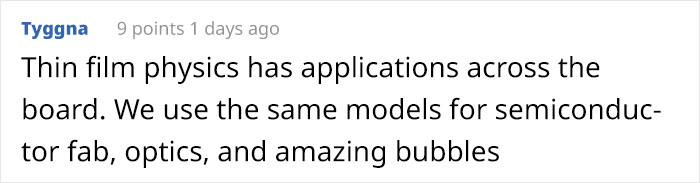 After Observing Street Performers Making Gigantic Soap Bubbles This Scientist Decides To Create A Perfect Soap Bubble Recipe