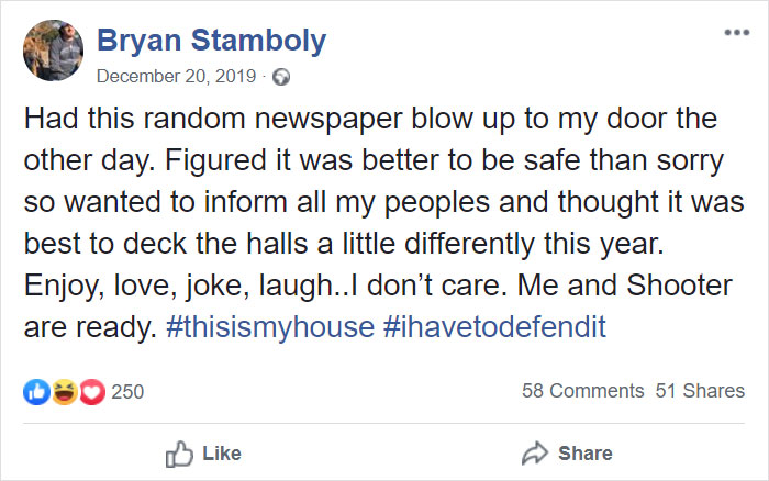 Man Puts Up 'Home Alone' Inspired Traps As Christmas Decorations