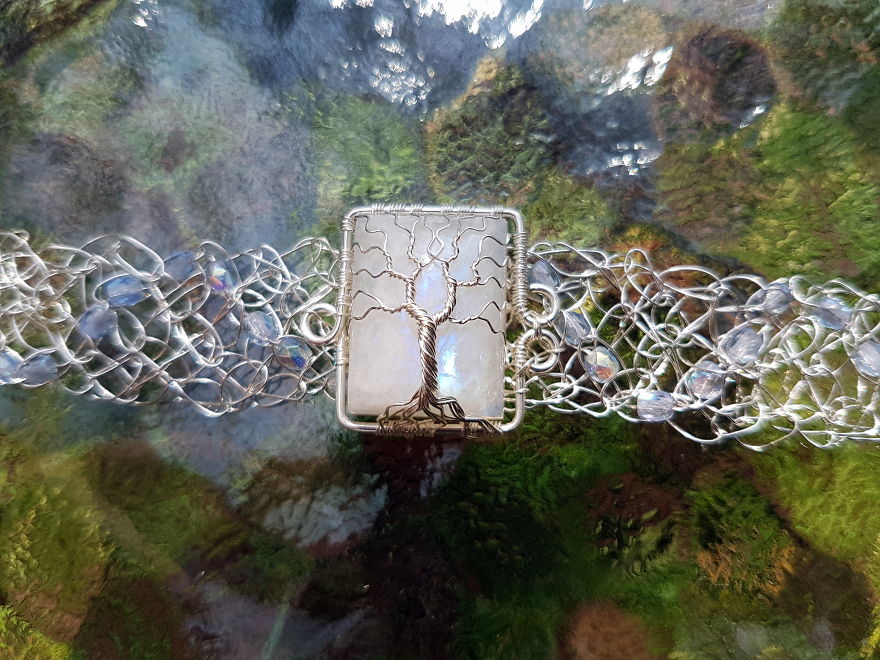 I Use Wire Instead Of Yarn To Crochet