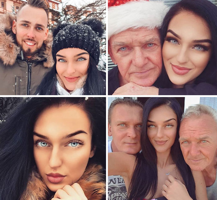 This Girl And Her Demon Eyed Family Keeps Popping Up On My Explore Page