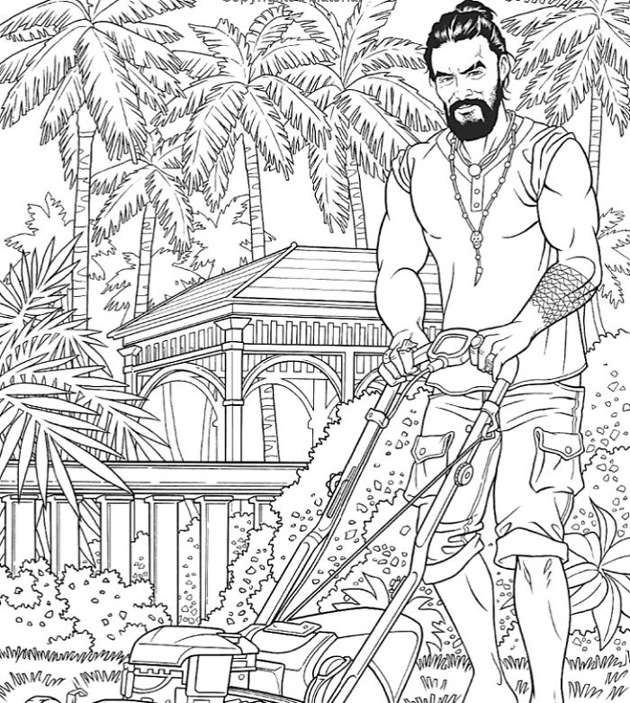 A 'Jason Momoa Coloring Book' Exists And It Is Supposed To Ease Your Stress A 'Jason Momoa Coloring Book' Exists And It Is Supposed To Ease Your Stress