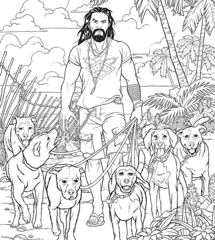 A 'Jason Momoa Coloring Book' Exists And It Is Supposed To Ease Your Stress A 'Jason Momoa Coloring Book' Exists And It Is Supposed To Ease Your Stress